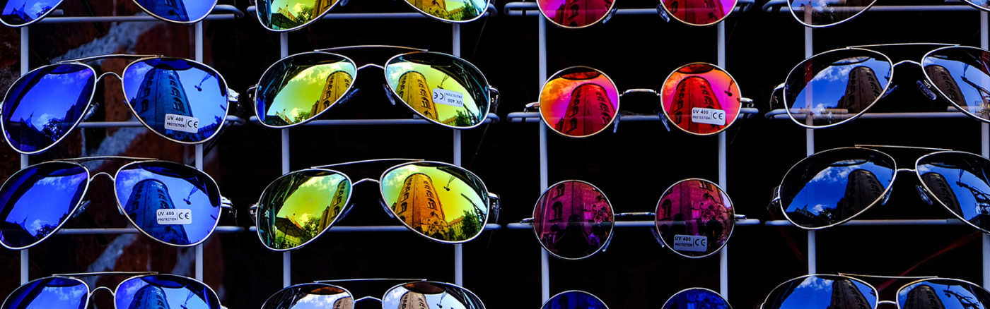 Sunglasses made cheap by luxottica