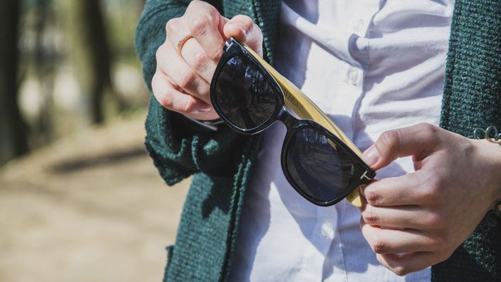 Make sure you wear eco friendly sunglasses