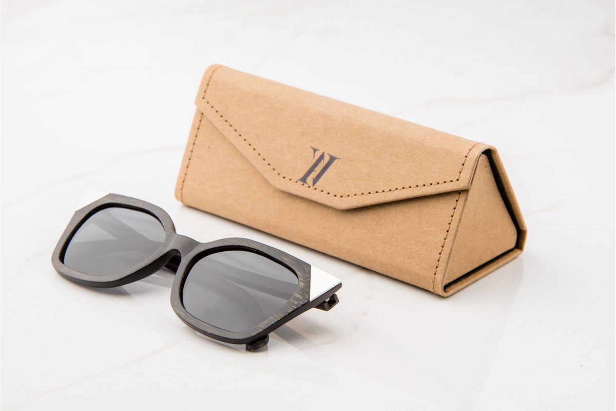 Bamboo Sunglasses - Paris Noir | Amevie