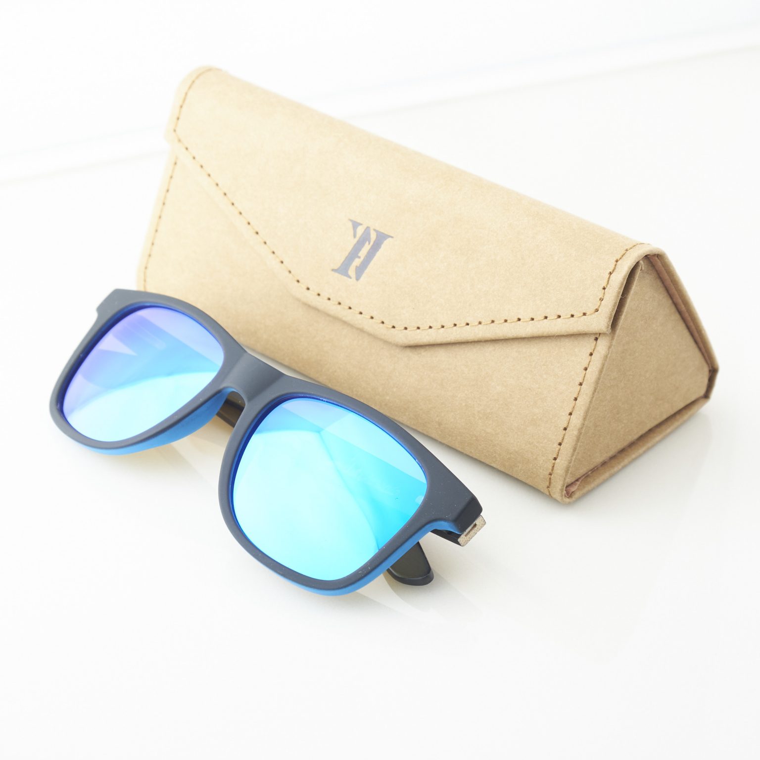 Azores Sky Bamboo Sunglasses